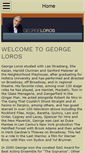 Mobile Screenshot of georgeloros.com